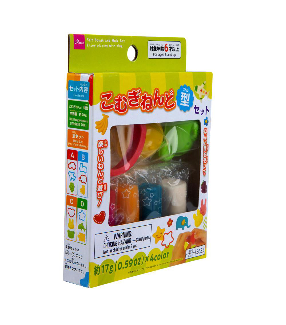 Salt Dough and Mold Set, Assorted (1 set)