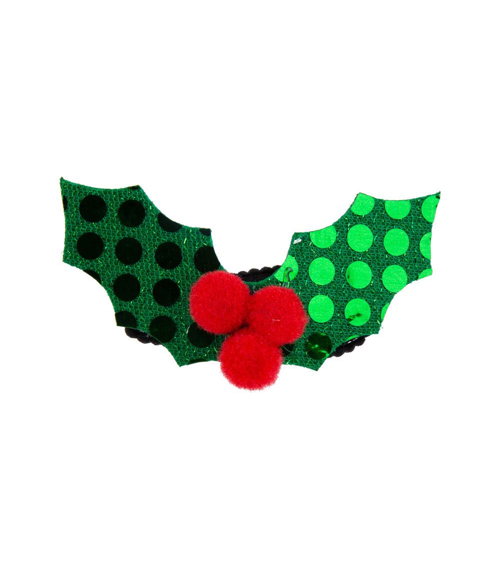 Christmas Holly Hairpin - Pack of 2