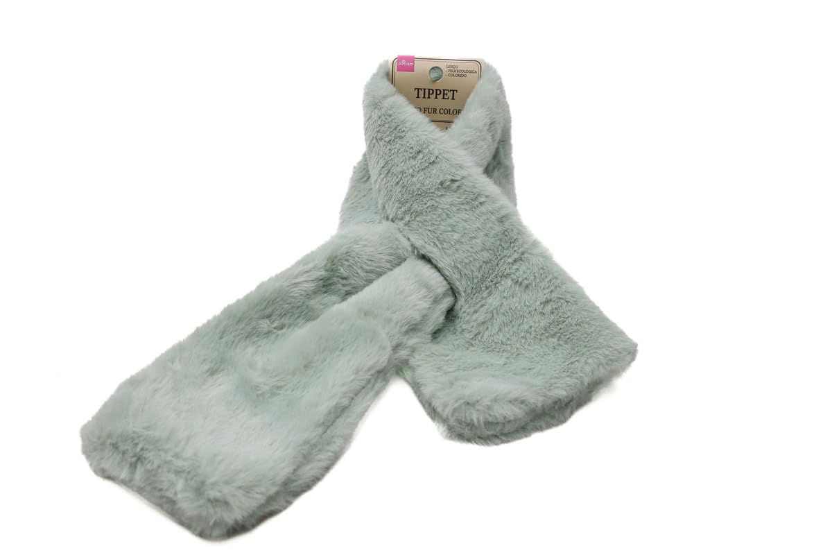 Faux Fur Tippet Scarf – Assorted