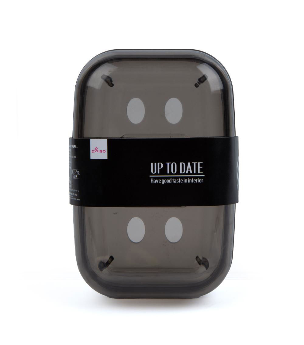 Monotone Soap Case with Lid, Assorted (1 pc)