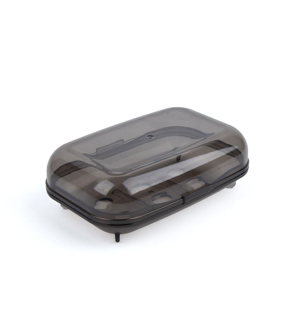 Monotone Soap Case with Lid, Assorted (1 pc)