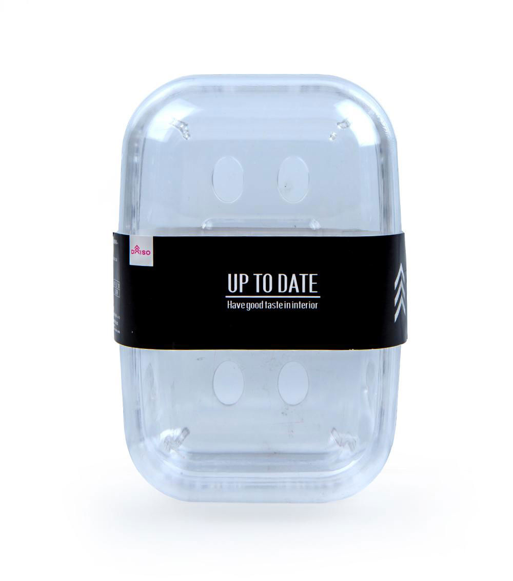 Monotone Soap Case with Lid, Assorted (1 pc)