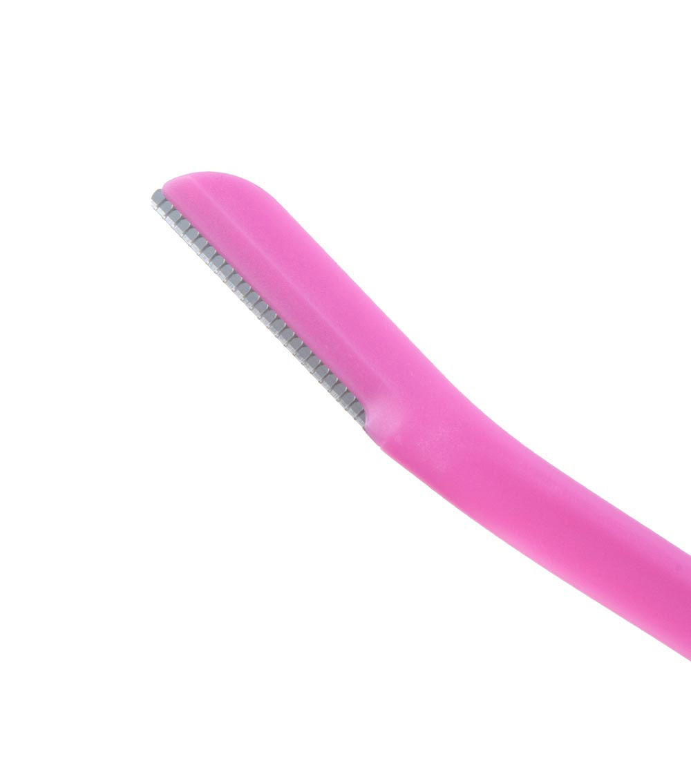 Facial Razor with Guard, Pink (3 pcs)