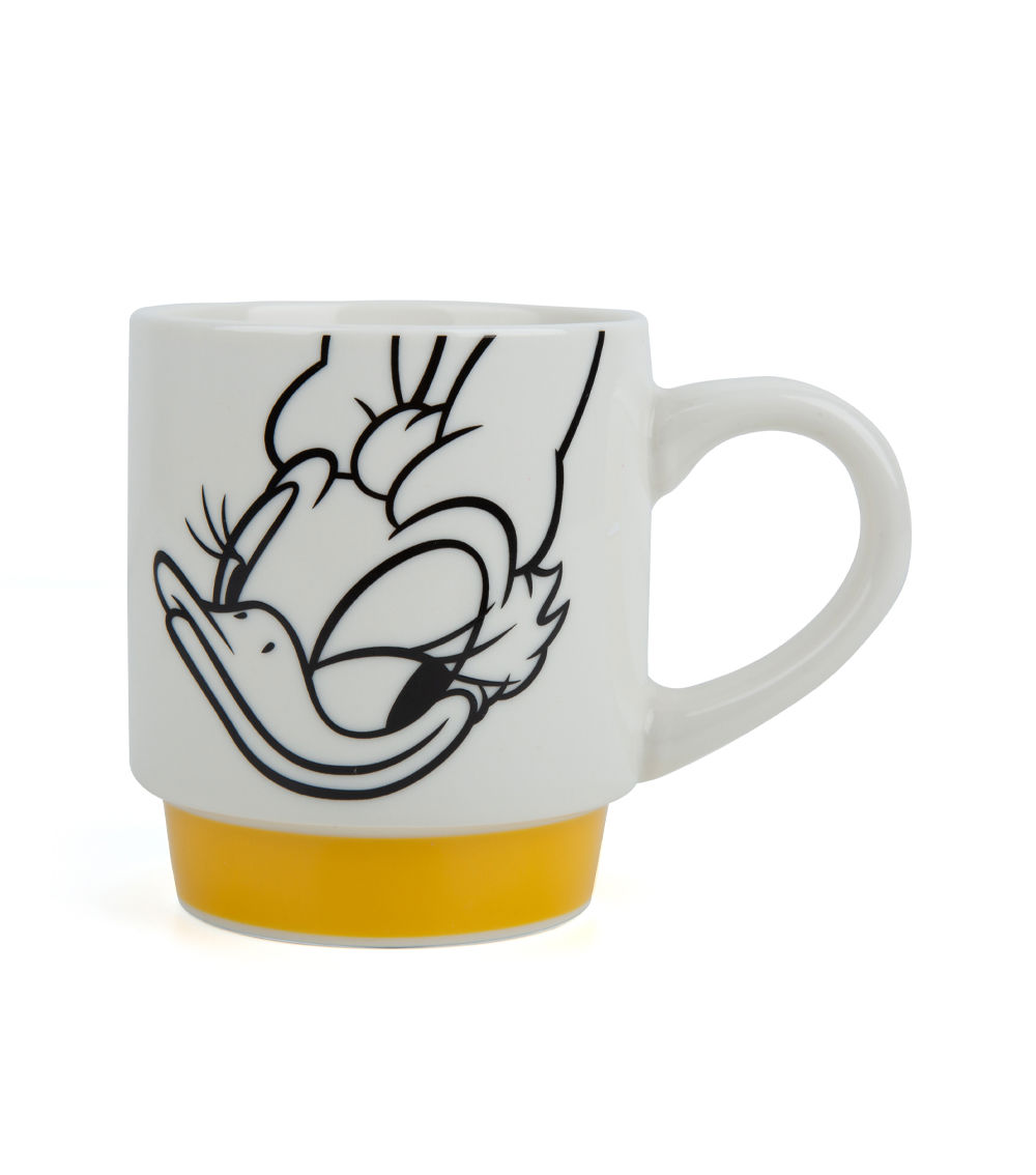 Daisy Duck Stacking Mug, White & Yellow (270ml)