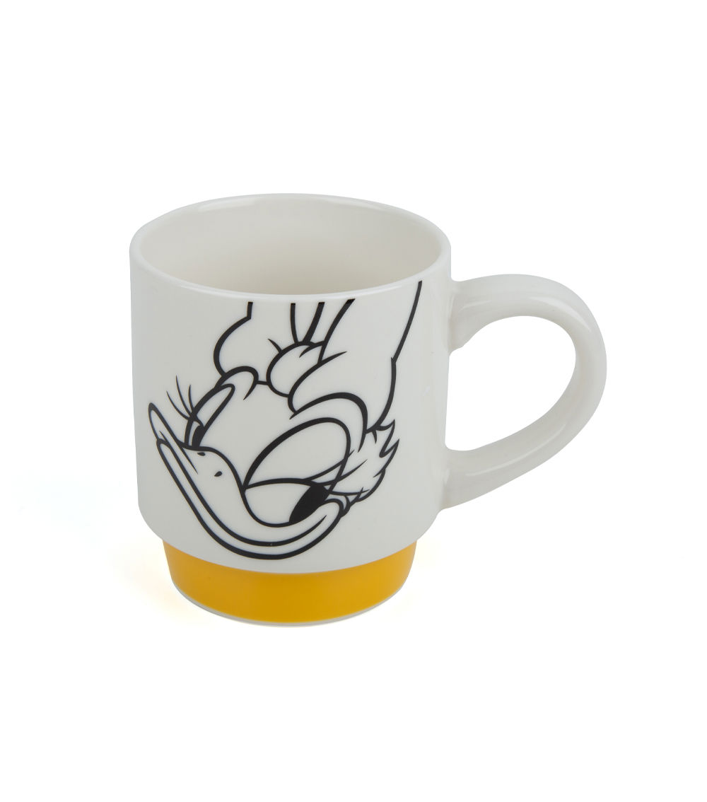 Daisy Duck Stacking Mug, White & Yellow (270ml)