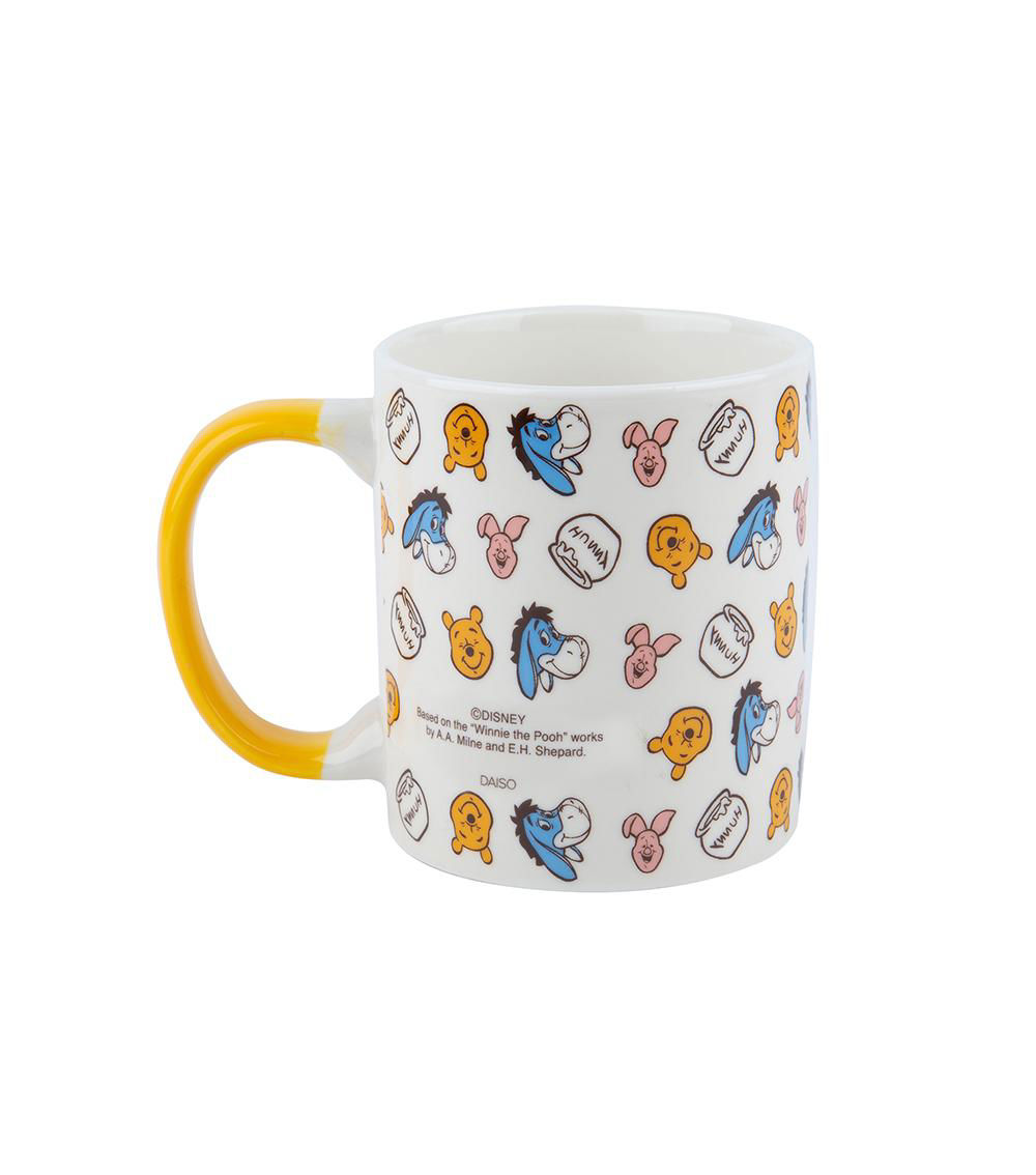 Winnie the Pooh Mug, White & Yellow (350ml)