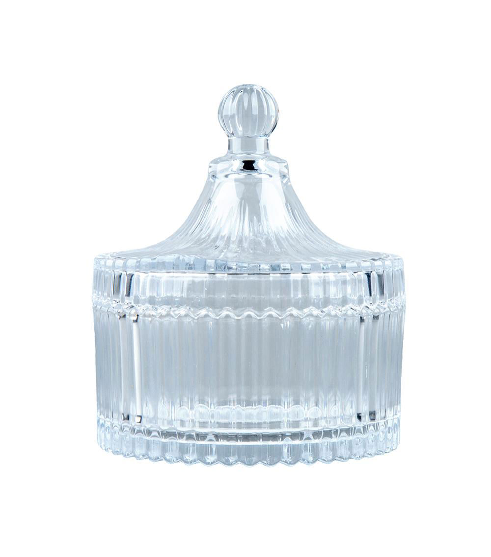 Glass Accessory Holder, Assorted (10.5cm x 12.5cm)