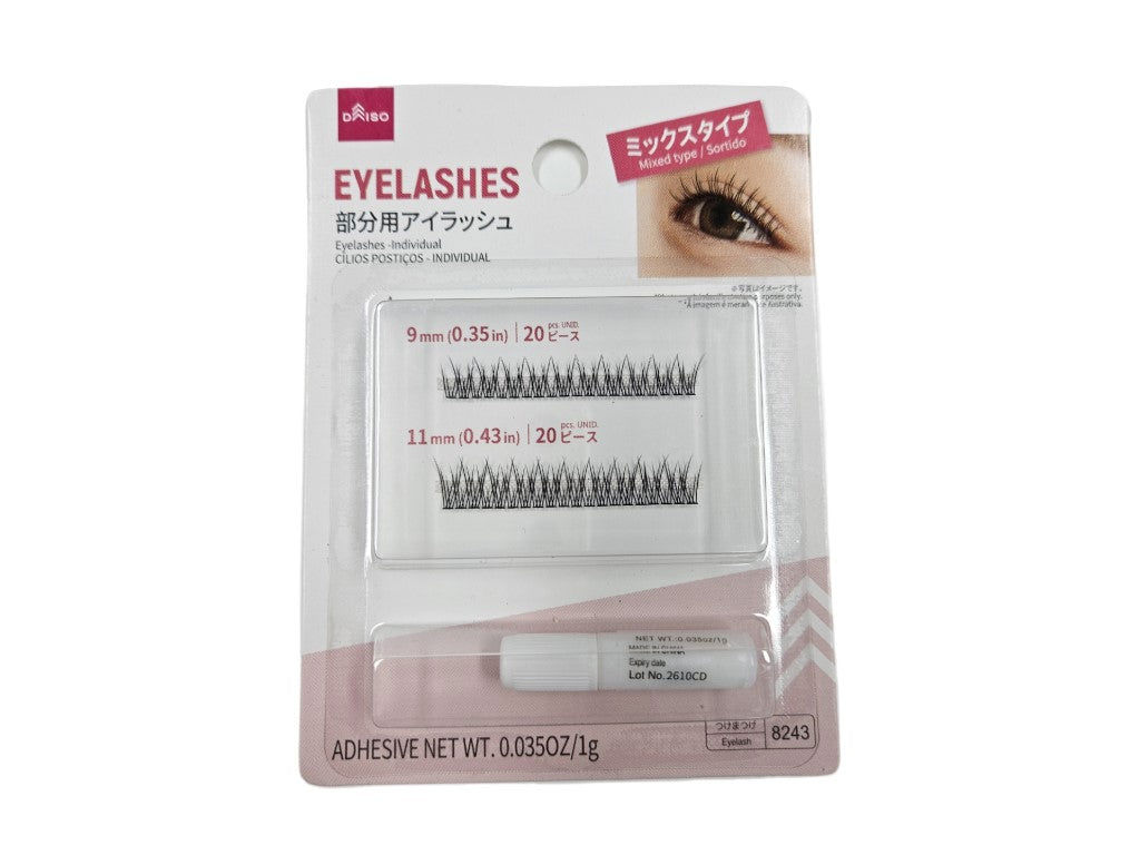 Individual Eyelashes - Lower Lash Type (40 pcs)
