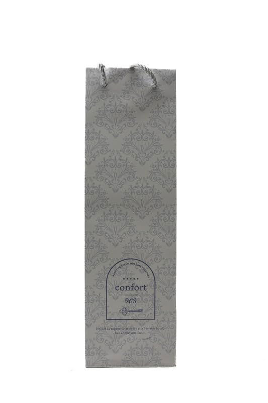 Hotel-Style Wine Gift Bag – White