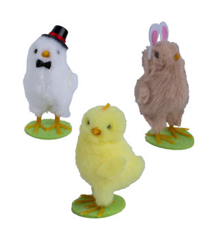 Decorative Chick Figurines, Assorted (1 pc)