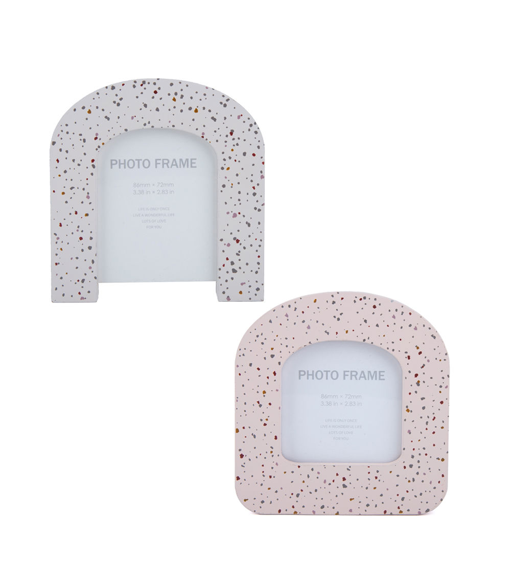 Arch MDF Decorative Photo Frame, Assorted (1 pc)