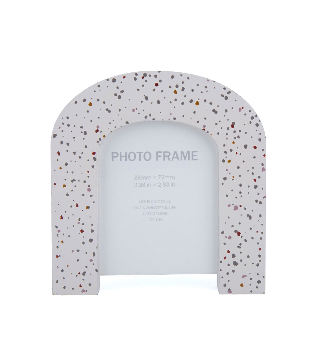 Arch MDF Decorative Photo Frame, Assorted (1 pc)