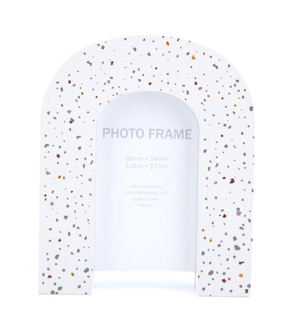 Arch MDF Decorative Photo Frame, Assorted (1 pc)