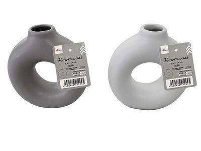 Modern Round Ceramic Flower Vase