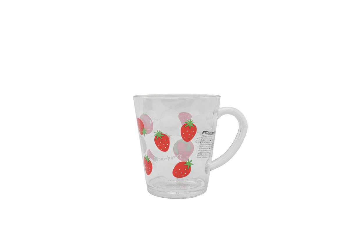 PS MUG - 7.43FL OZ - 220ML - STRAWBERRY PATTERN -