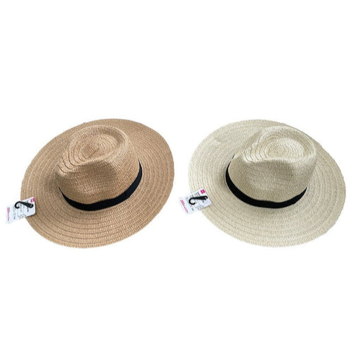 Center Crease Wide Brim Hat - Assorted (1 Pc)