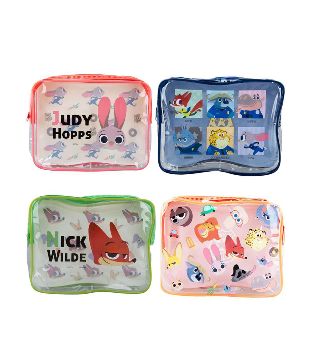 Zootopia Vinyl Pouch with Gusset, Assorted (1 pc)