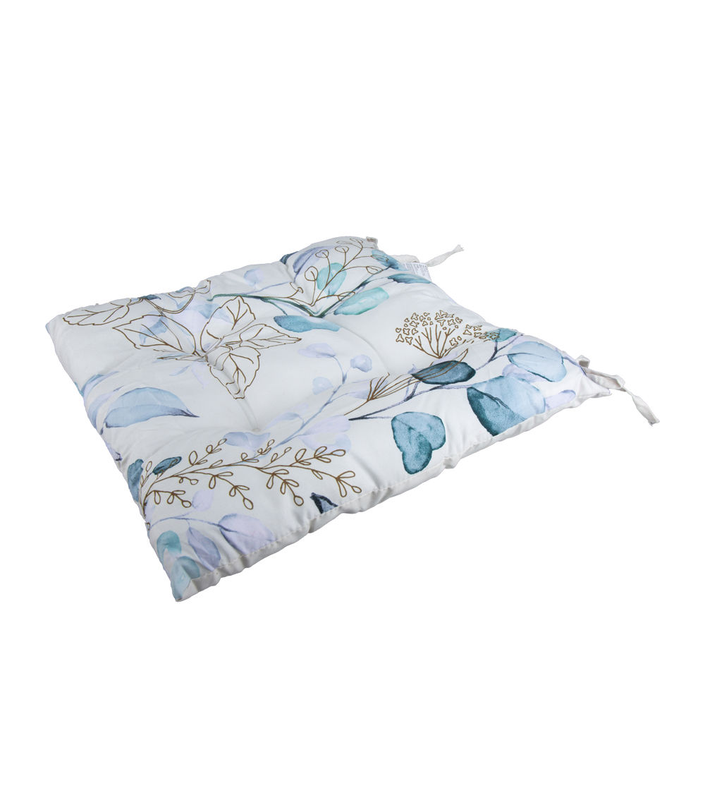 Leaf Seat Cushion with String Round Stopper, Assorted (1 pc)