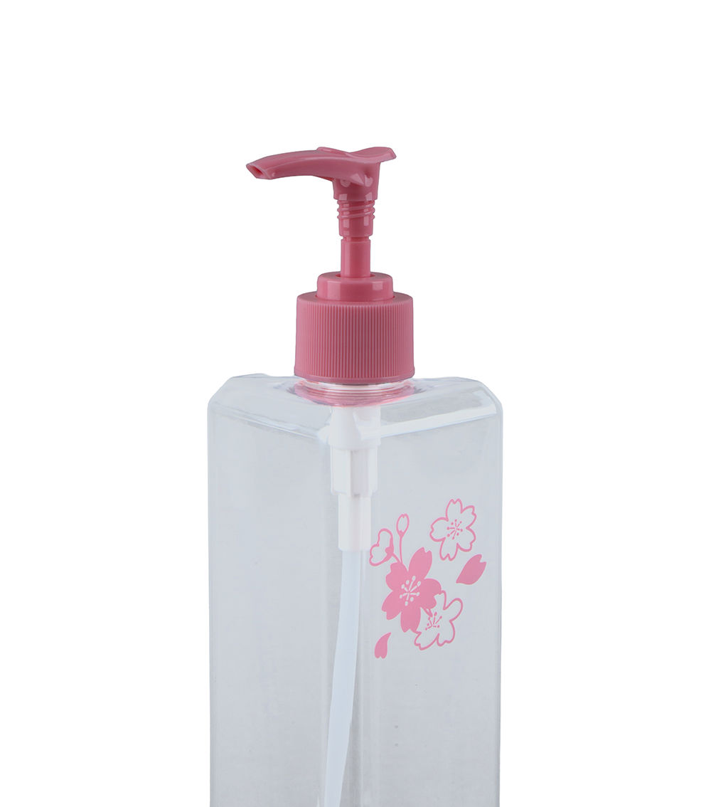 Cherry Blossom Slim Square Pump Bottle, Assorted (500ml)