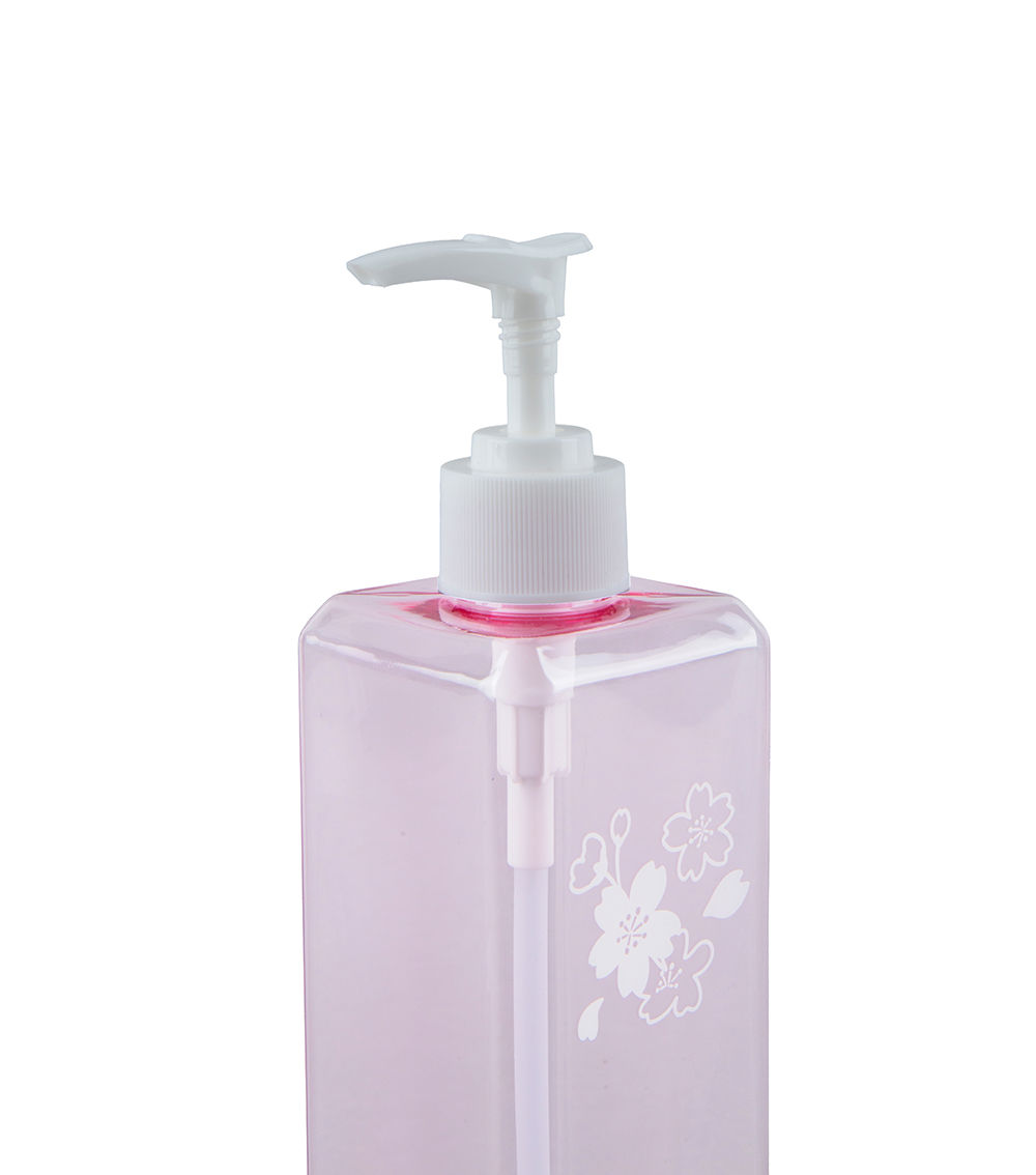 Cherry Blossom Slim Square Pump Bottle, Assorted (500ml)