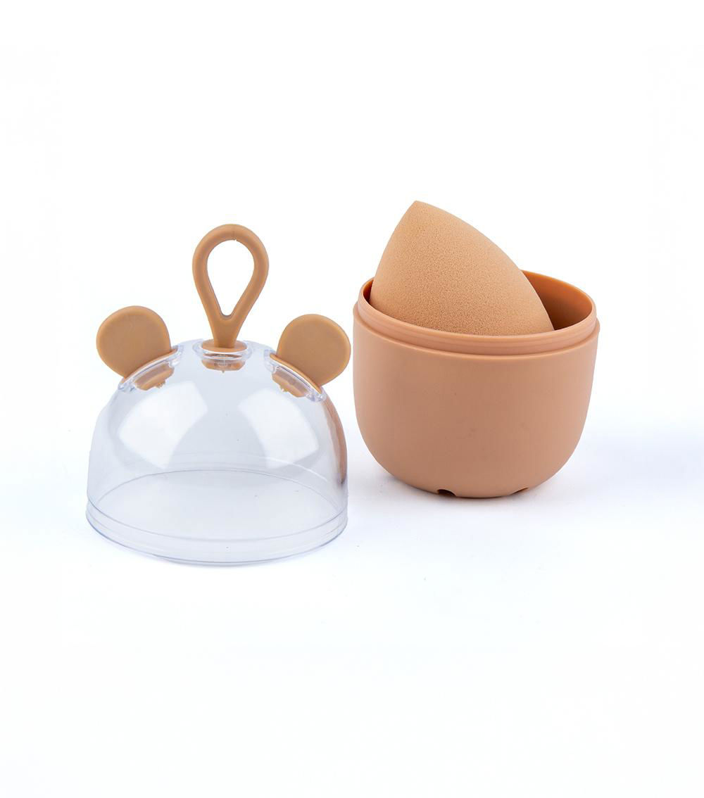 Makeup Sponge with Case, Assorted (1 pc)