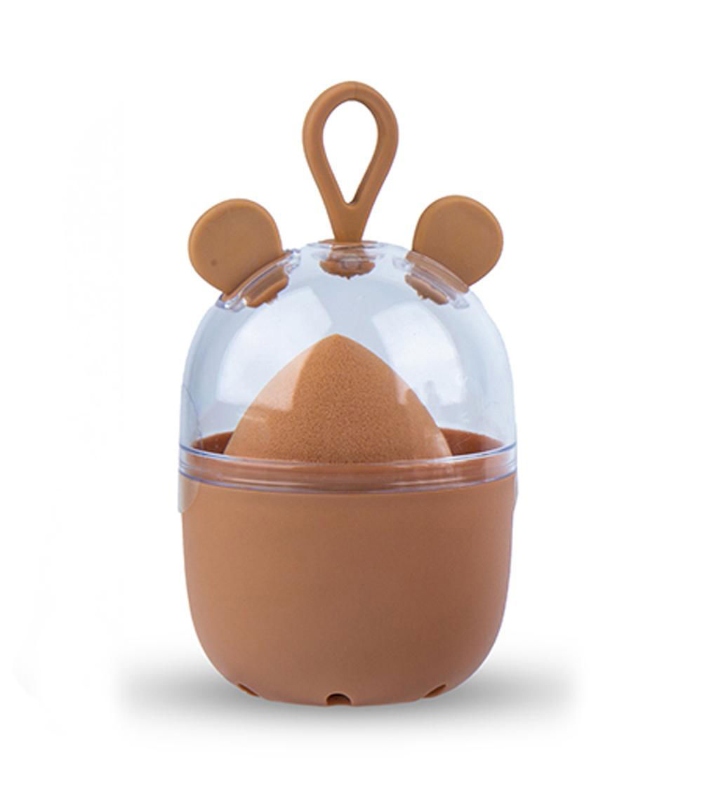 Makeup Sponge with Case, Assorted (1 pc)