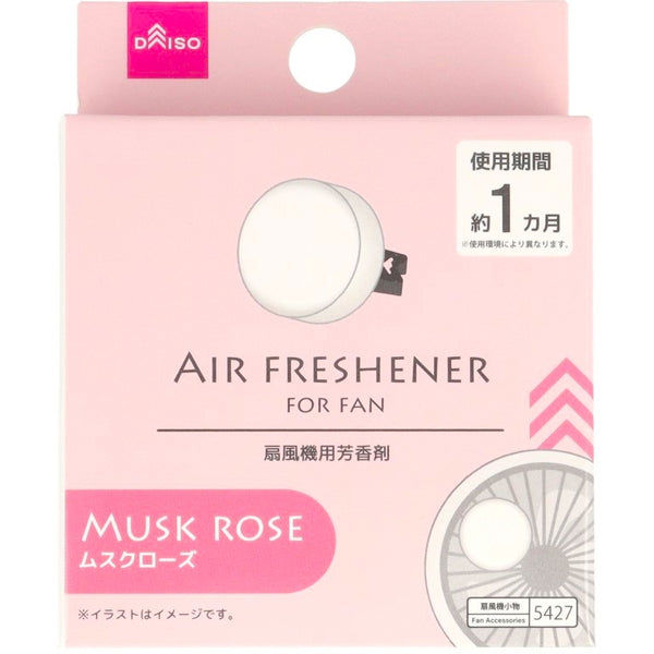 Air Freshener for Fan, Musk Rose