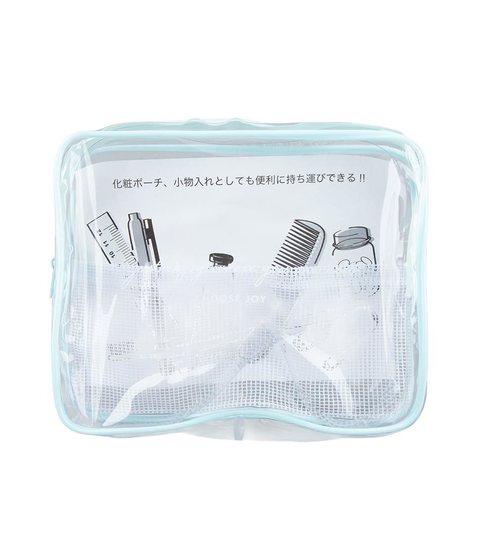 Clear Vinyl Pouch, Assorted (1 pc)
