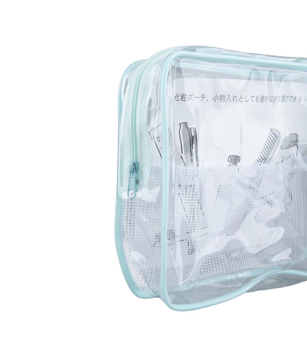 Clear Vinyl Pouch, Assorted (1 pc)