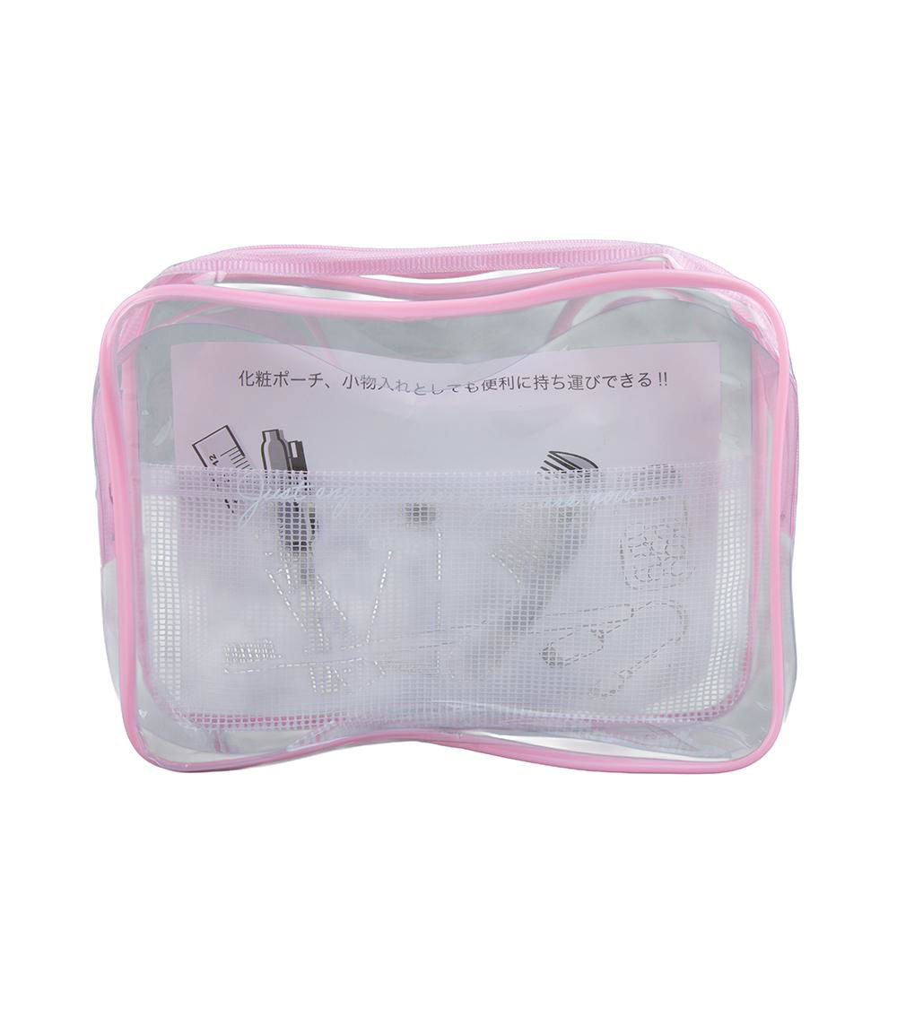 Clear Vinyl Pouch, Assorted (1 pc)
