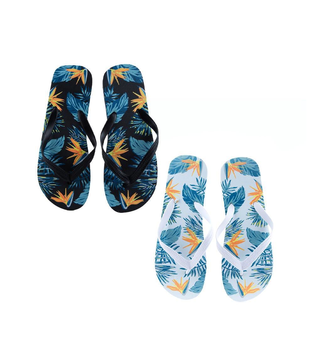 Botanical Beach Sandals, Assorted (1 pc) - US 8-10/EU 41-44