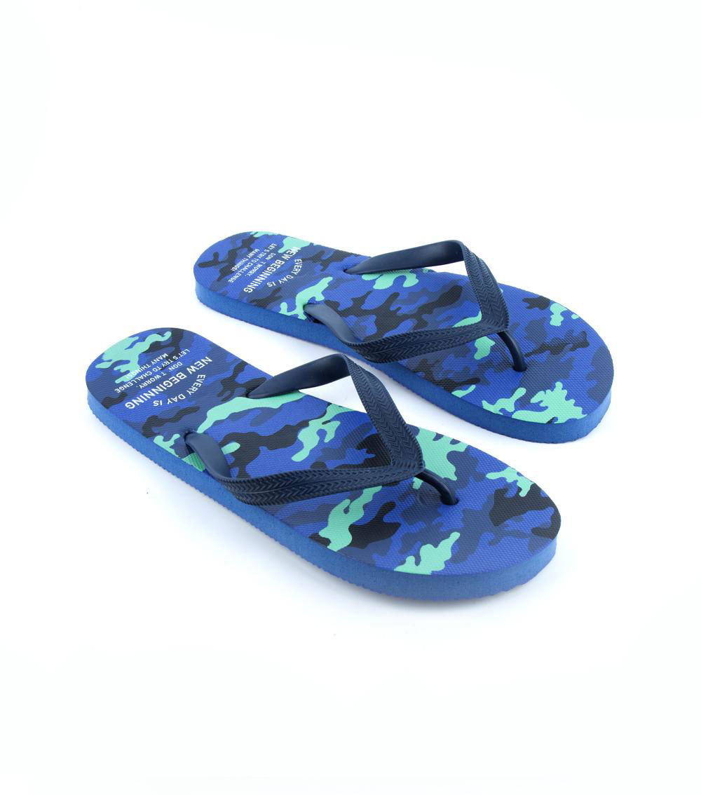 Camouflage Beach Sandals, Assorted (1 pc) - US 8-10/EU 41-44
