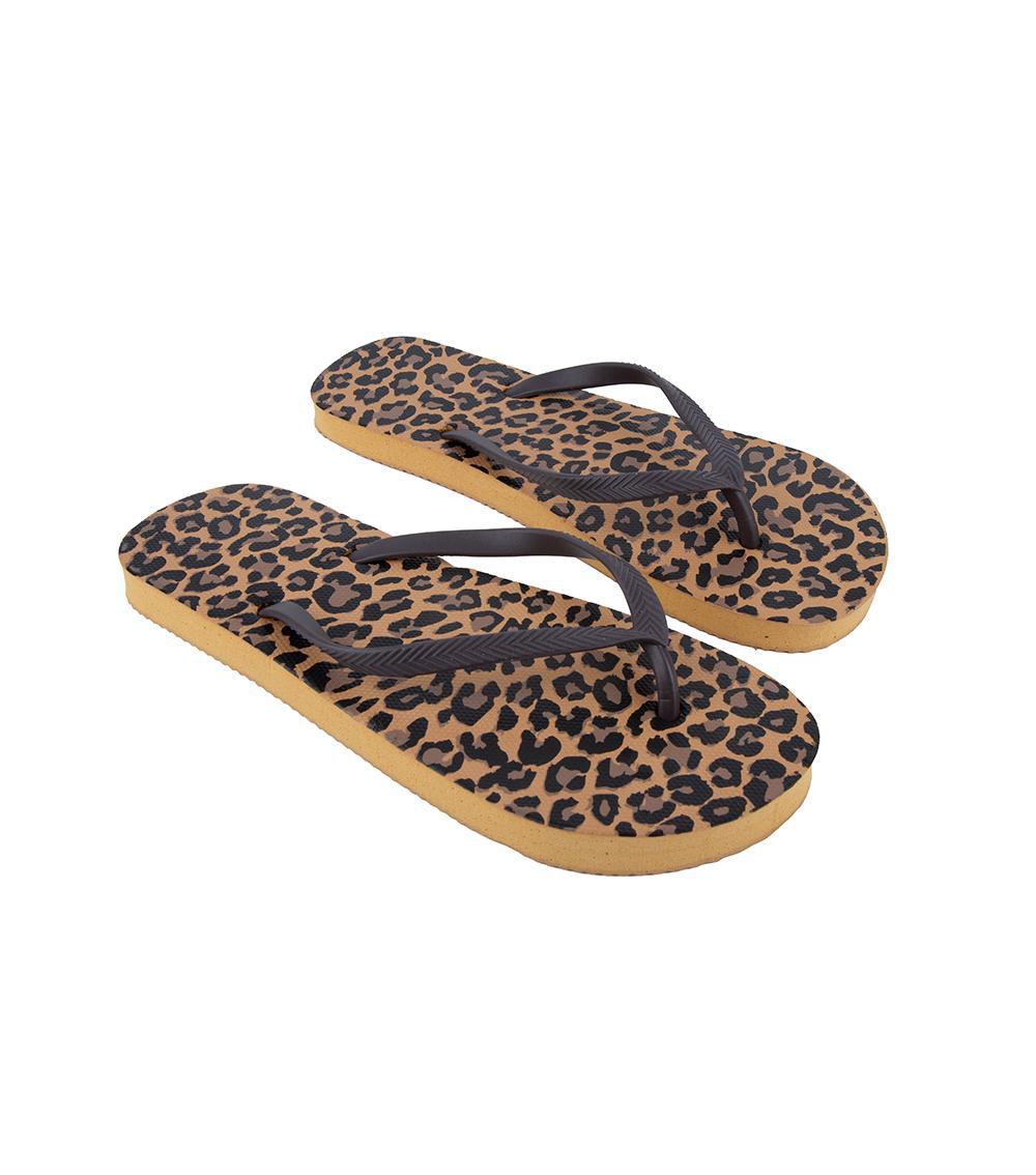 Animal Print Beach Sandals, Assorted (1 pc) -US 4-6/EU 35-38