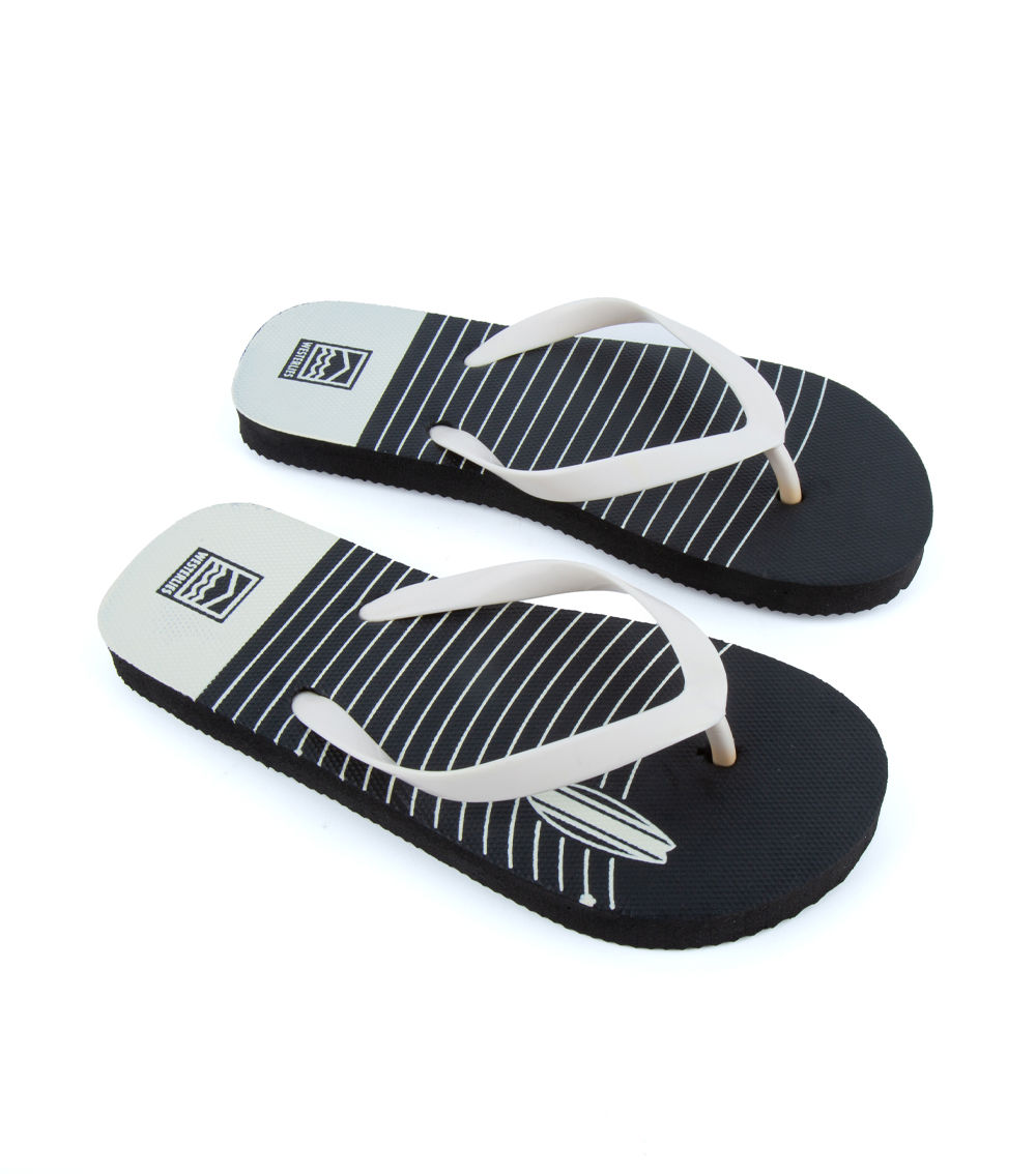 Stripe Beach Sandals, Assorted (1 pc) - US 2.5 / EU 34