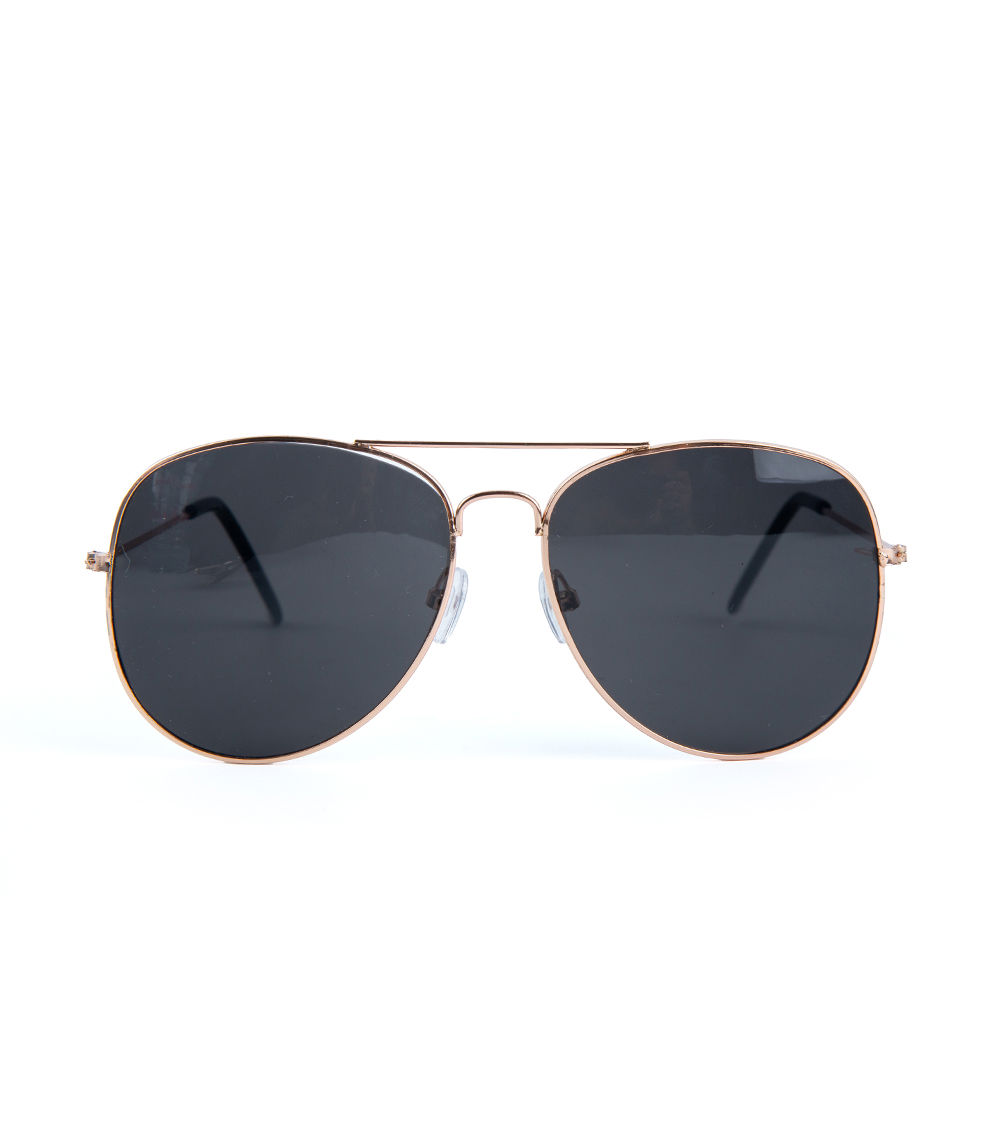 Tear Drop Metal Sunglasses, Assorted (1 pc)