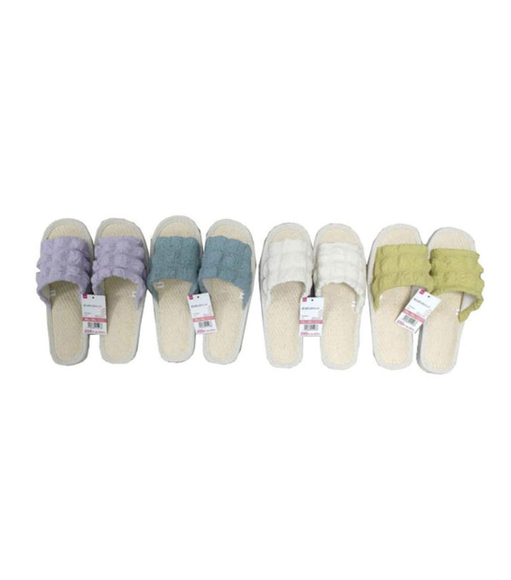 Puffy Slippers, Assorted (1 pc) US 4-6/EU 35-38