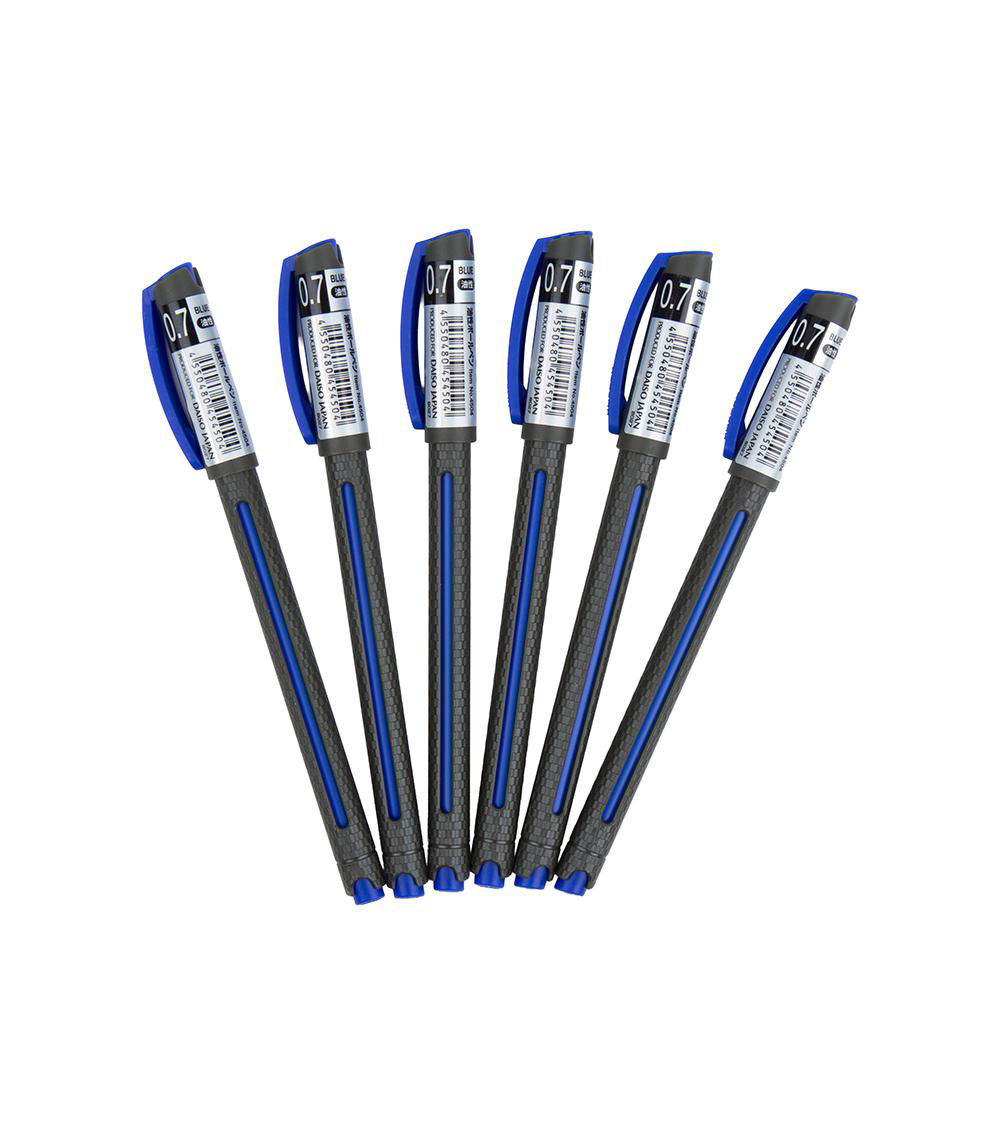 MOSAIC PATTERN BODY SMOOTH INK BALLPOINT PEN (BLUE, 0.7 MM,