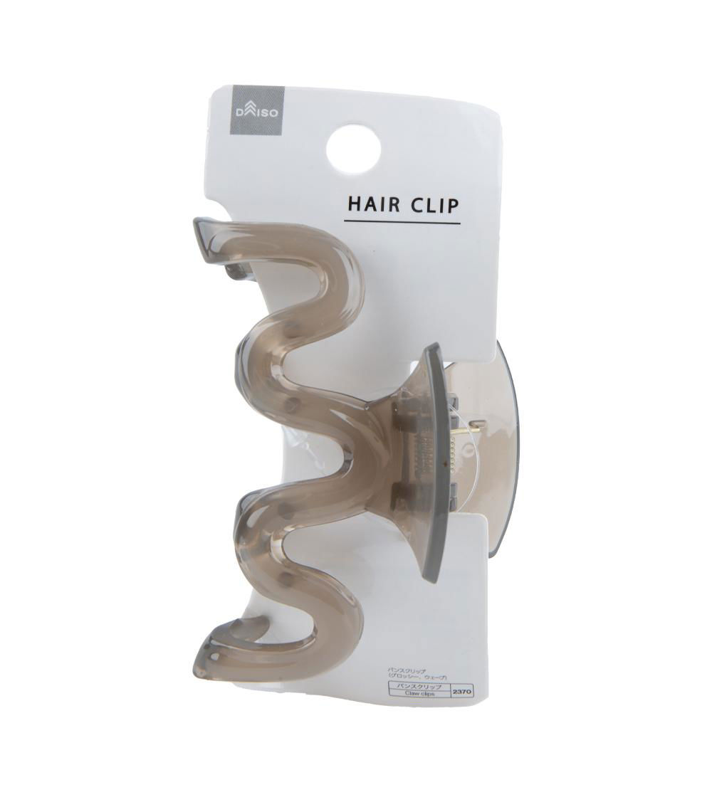 Glossy Wave Claw Clip, Assorted (1 pc)