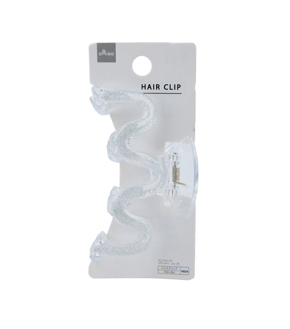Glitter Wave Claw Clip, Assorted (1 pc)