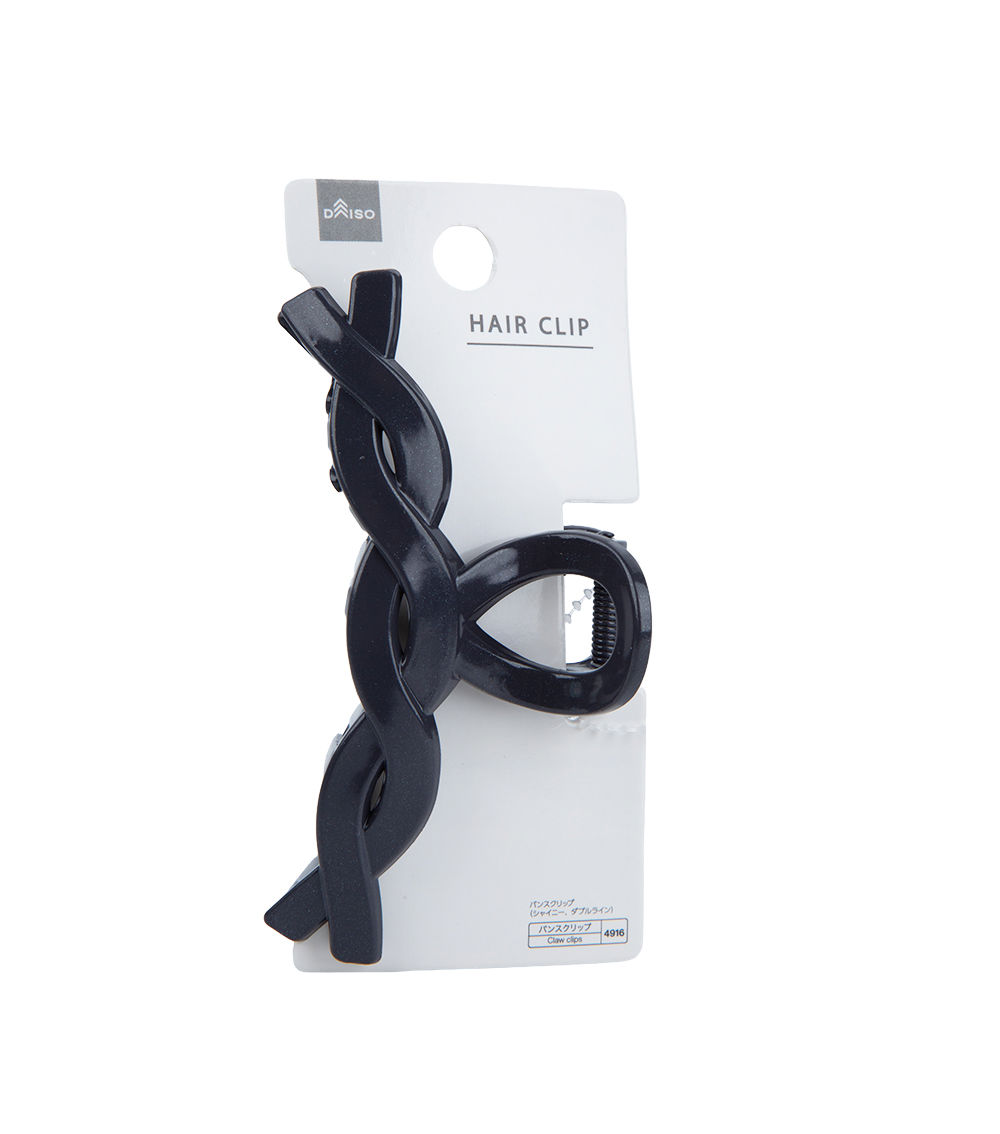 Shiny Double Line Claw Clip, Assorted (1 pc)