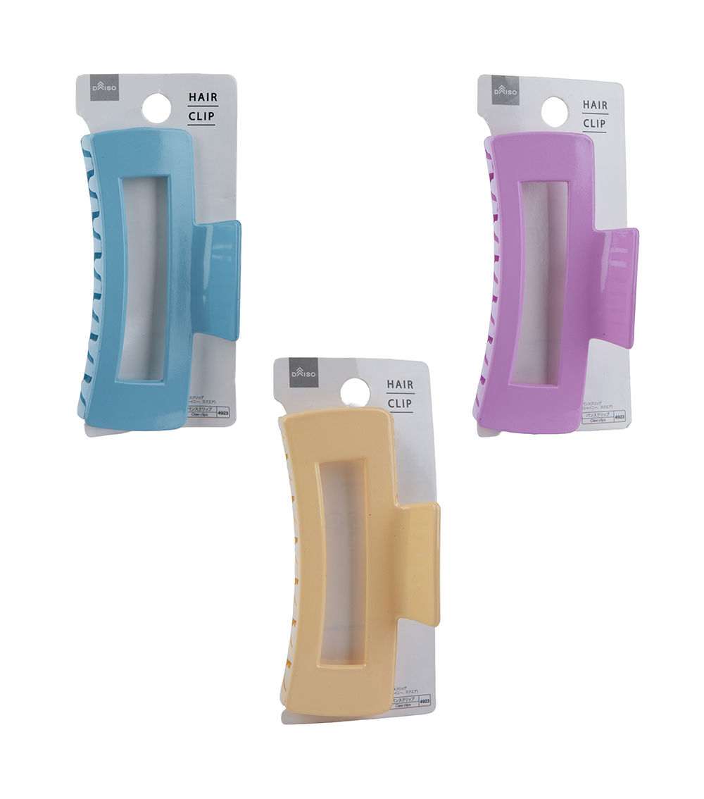 Shiny Square Claw Clip, Assorted (1 pc)