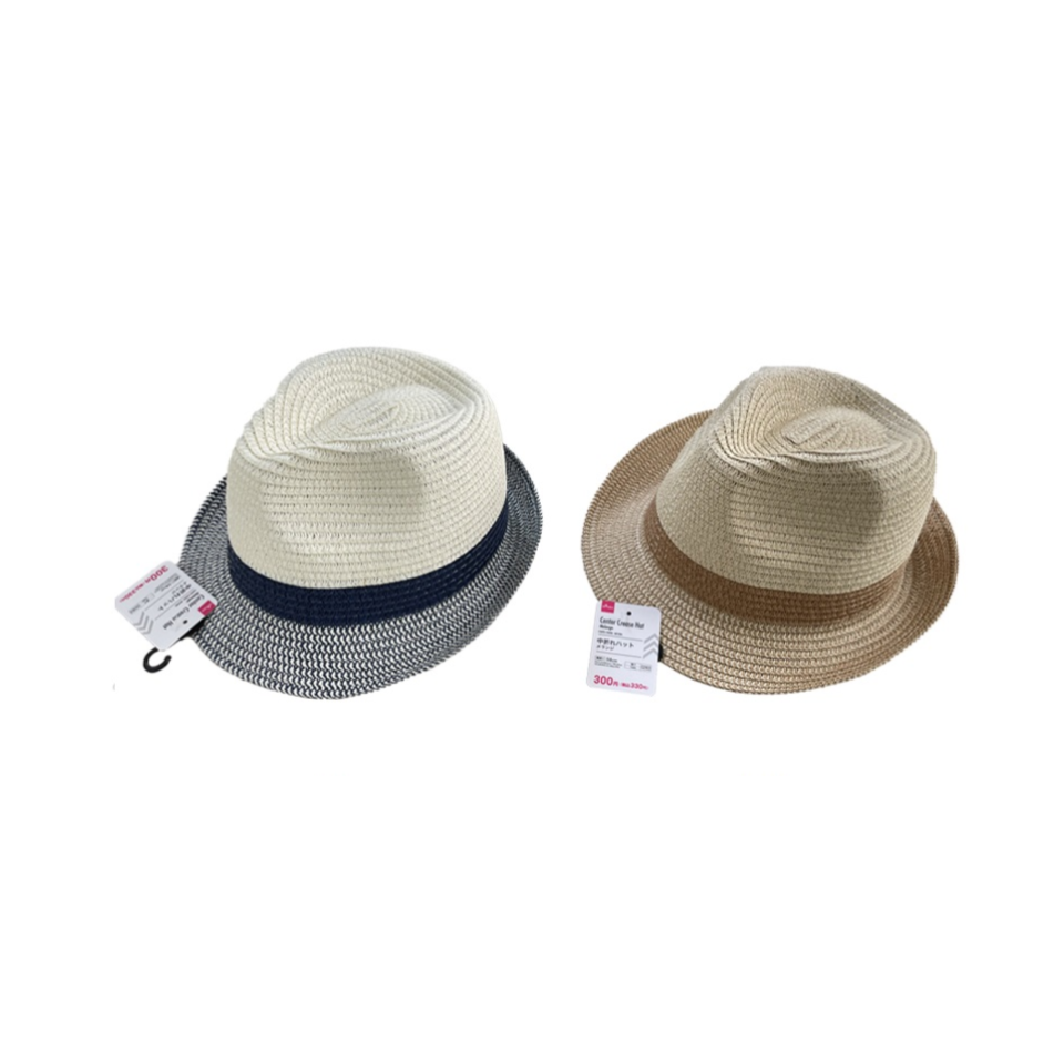 Unisex Collin-Style Crochet Fedora Hat