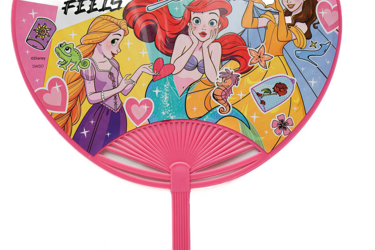 Disney Princess “All the Feels” Hand Fan – Pink