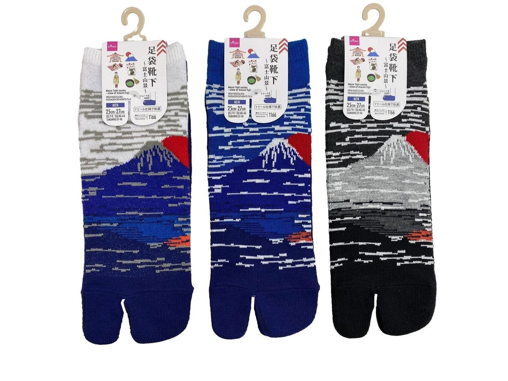 Men's Tabi Socks – Mount Fuji Design