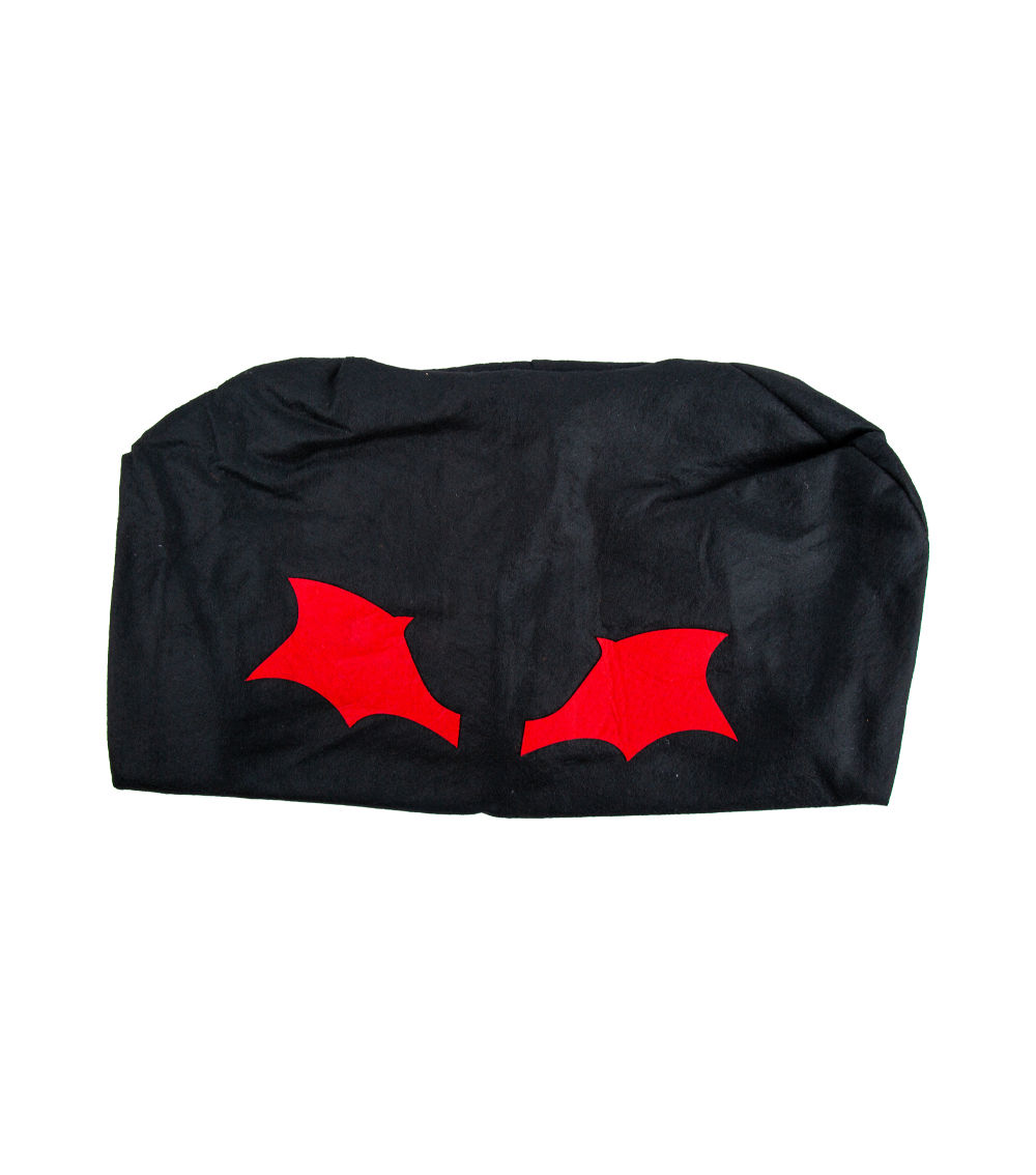 Kids’ Pumpkin Cape Costume, Balck - (10×66cm)