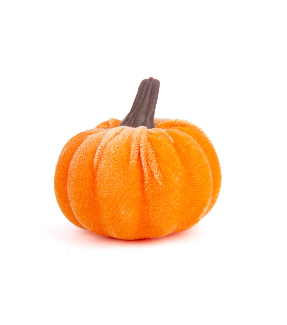 Imitation Vegetables – Velvet Pumpkin, (5.7cm)