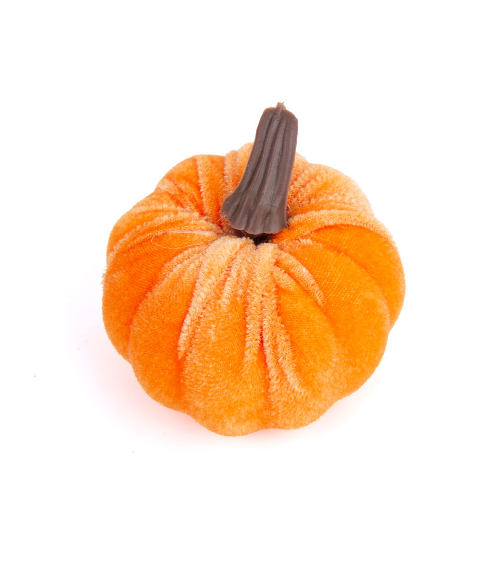 Imitation Vegetables – Velvet Pumpkin, (5.7cm)