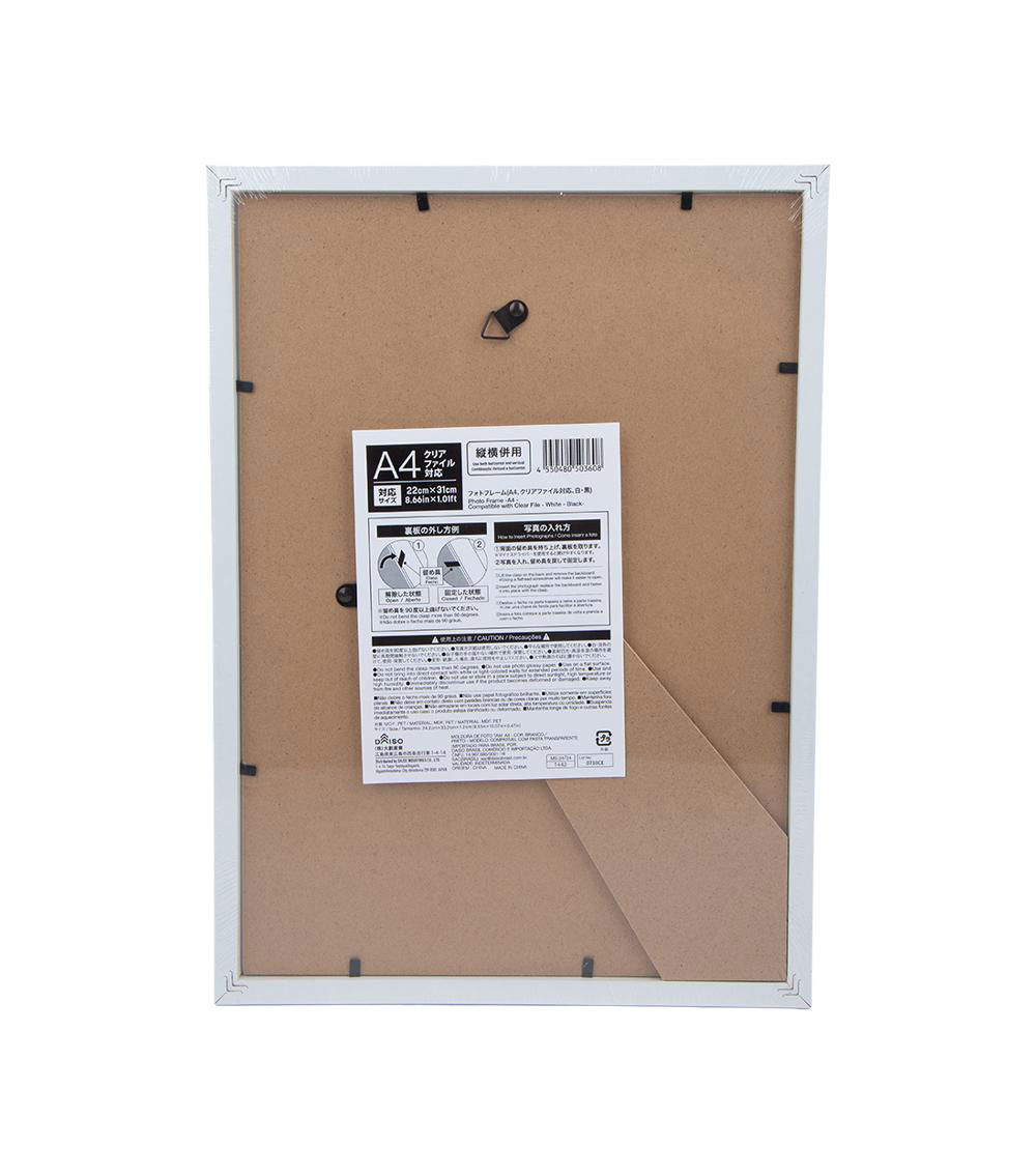 A4 Photo Frame With Clear File, Assorted (1 pc)