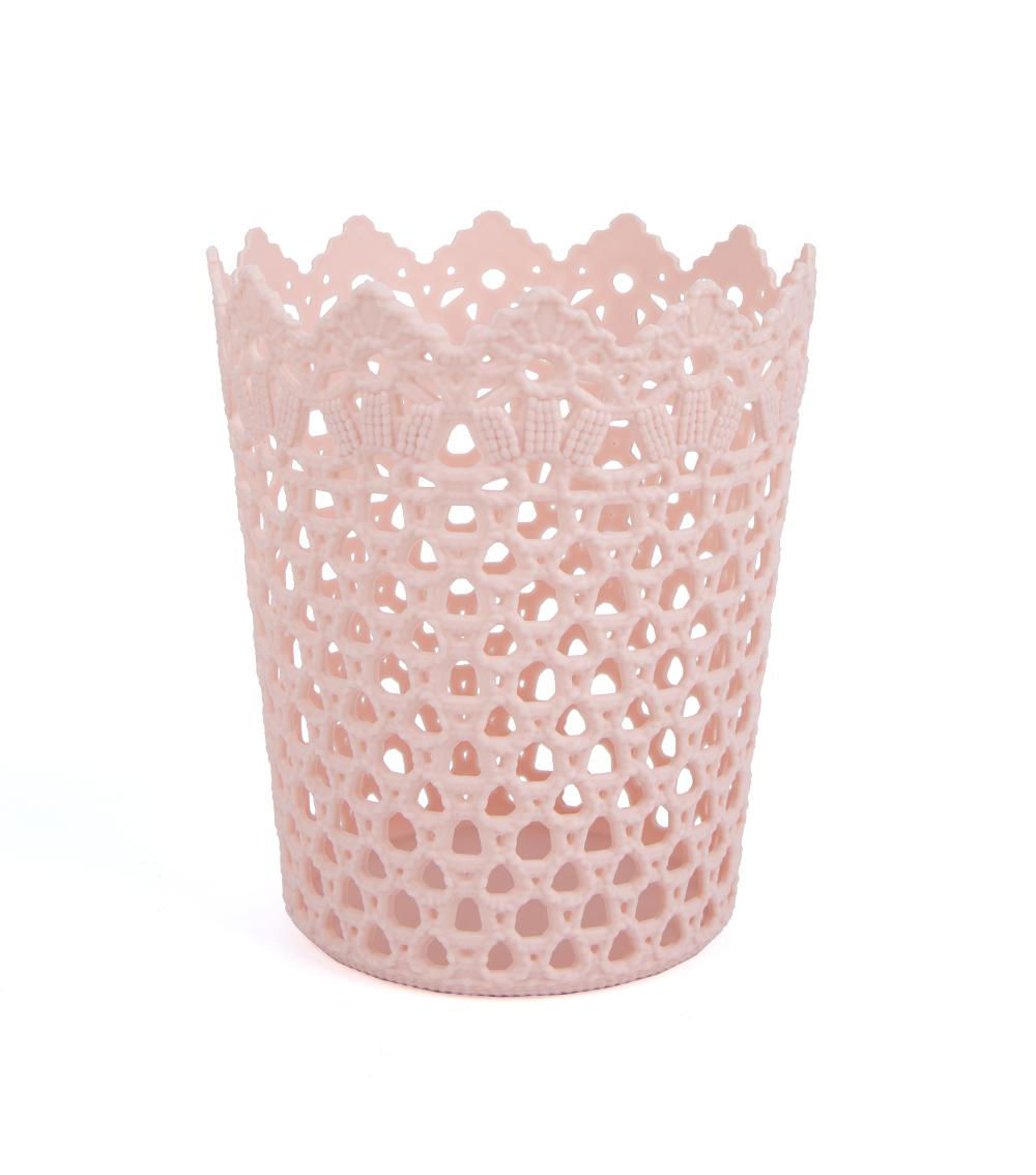 Round Floral Pattern Design Basket Pack of 2- Assorted (1pc)