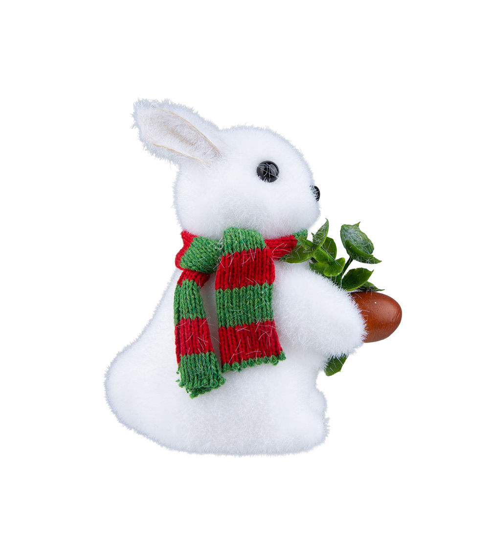 Christmas Animal Object – White, Assorted (1 pc)